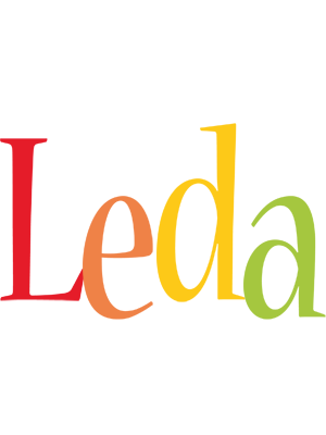Leda birthday logo
