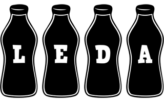 Leda bottle logo