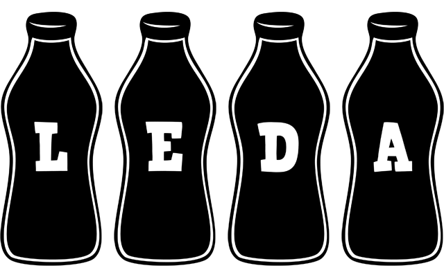 Leda bottle logo