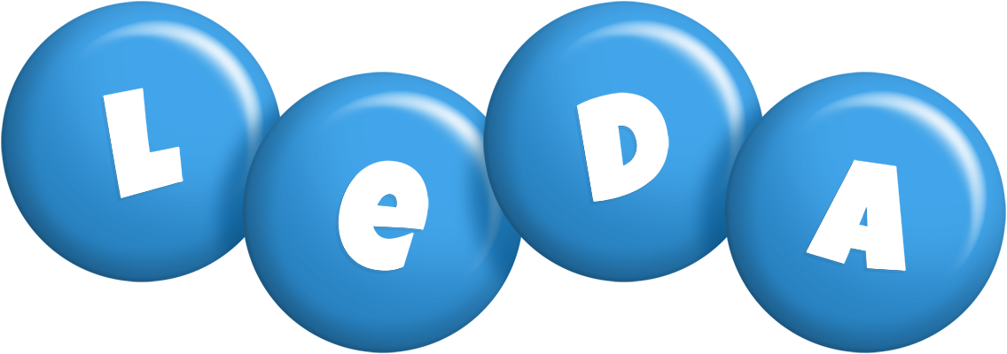 Leda candy-blue logo
