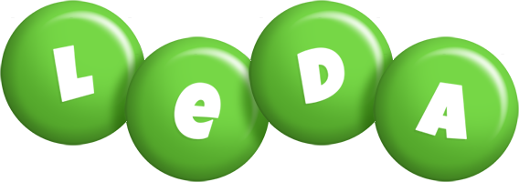 Leda candy-green logo