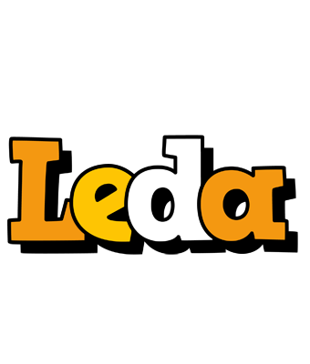 Leda cartoon logo