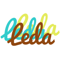 Leda cupcake logo