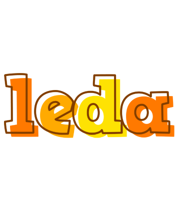 Leda desert logo