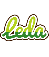 Leda golfing logo