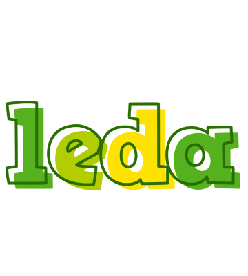 Leda juice logo