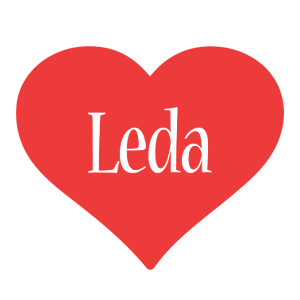 Leda love logo