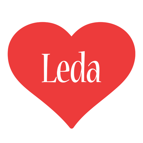 Leda love logo