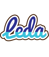 Leda raining logo