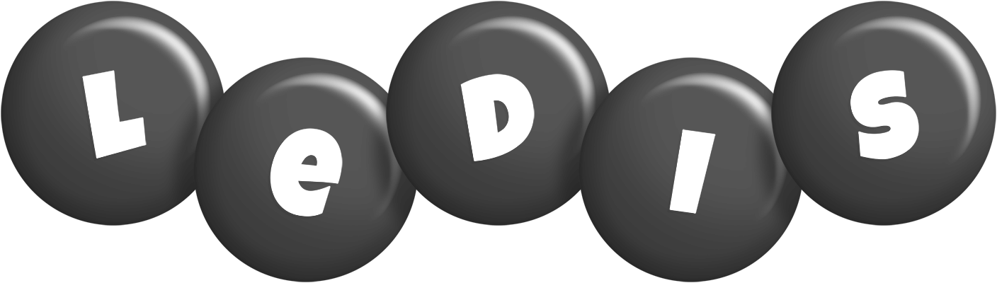 Ledis candy-black logo