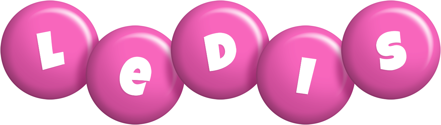 Ledis candy-pink logo