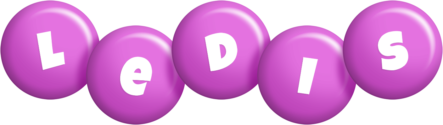 Ledis candy-purple logo