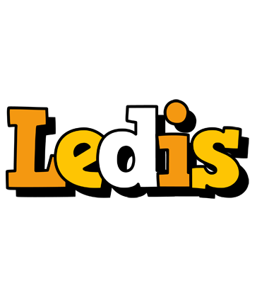 Ledis cartoon logo
