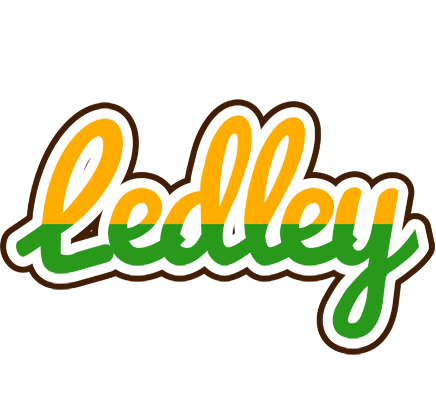 Ledley banana logo