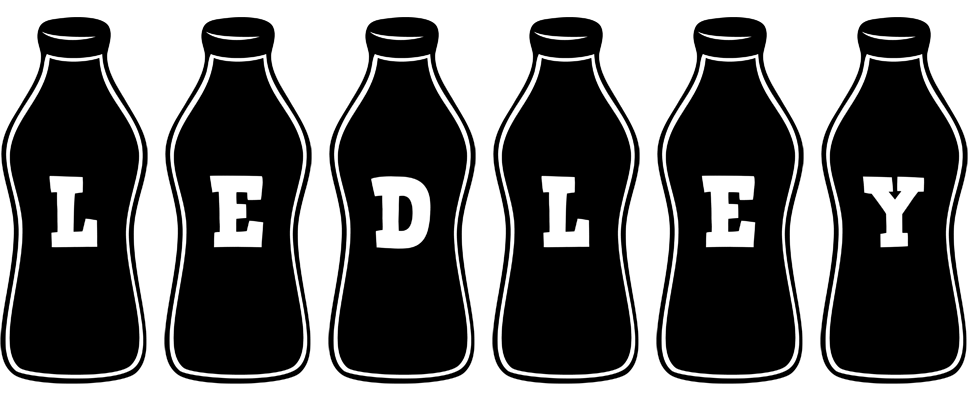 Ledley bottle logo