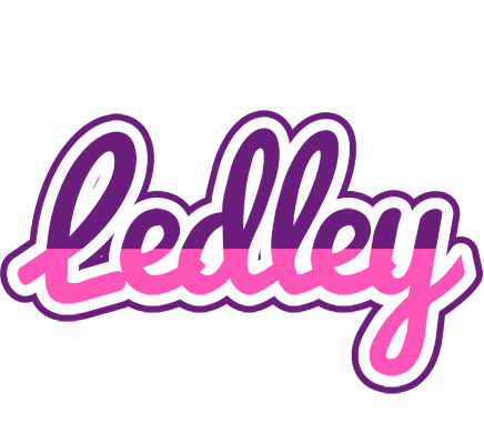Ledley cheerful logo