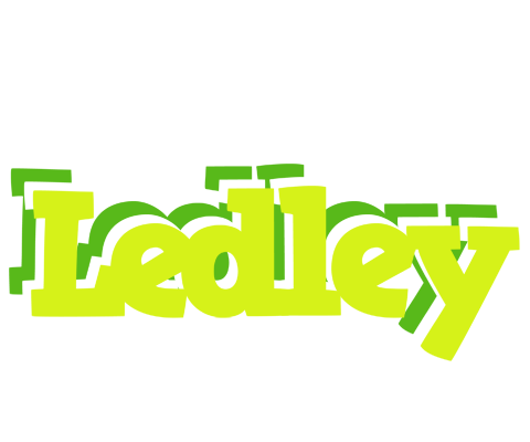 Ledley citrus logo