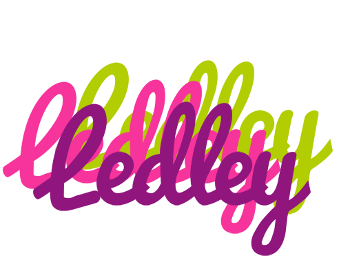 Ledley flowers logo