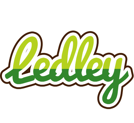 Ledley golfing logo