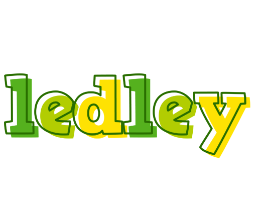 Ledley juice logo