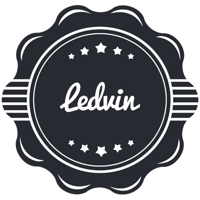 Ledvin badge logo