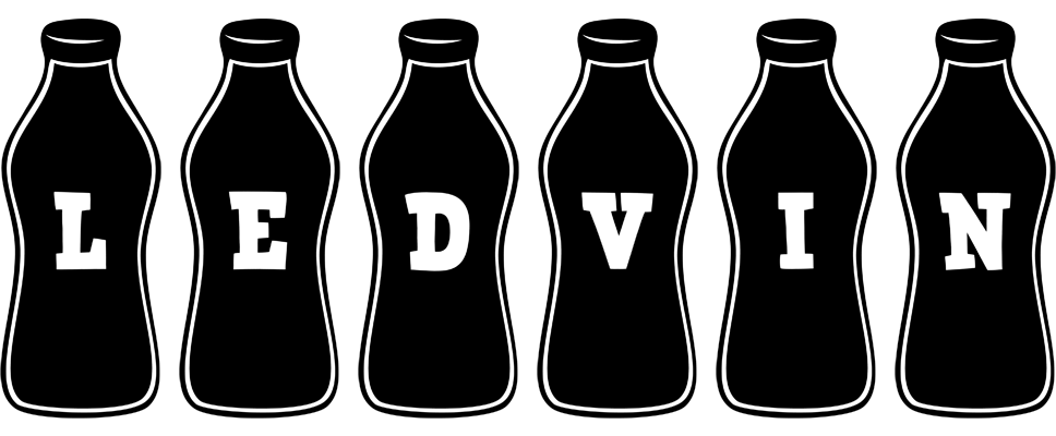 Ledvin bottle logo