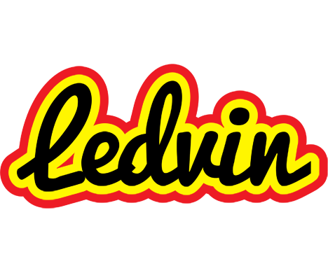 Ledvin flaming logo