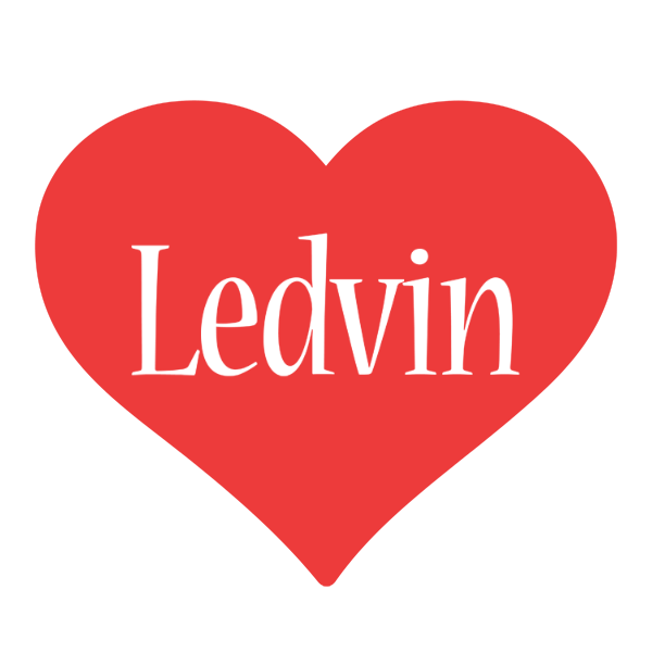 Ledvin love logo