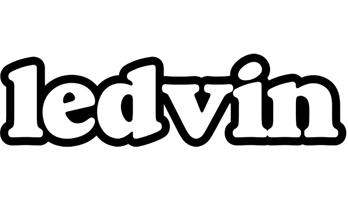 Ledvin panda logo