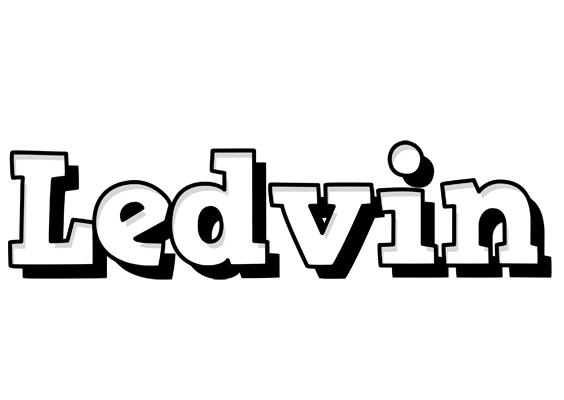 Ledvin snowing logo
