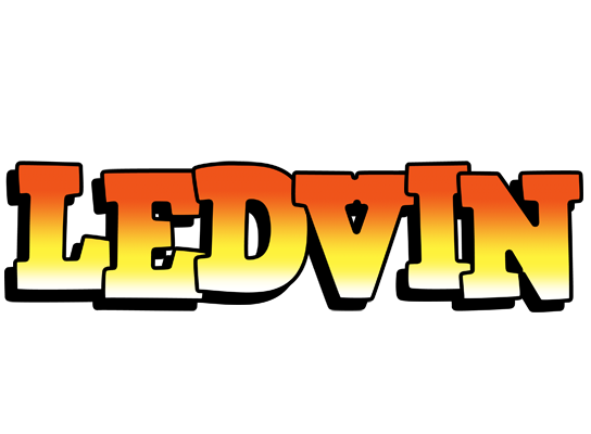 Ledvin sunset logo
