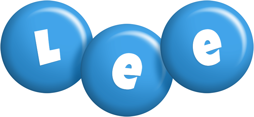 Lee candy-blue logo