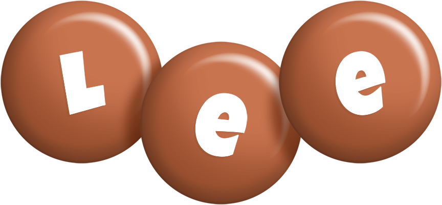 Lee candy-brown logo