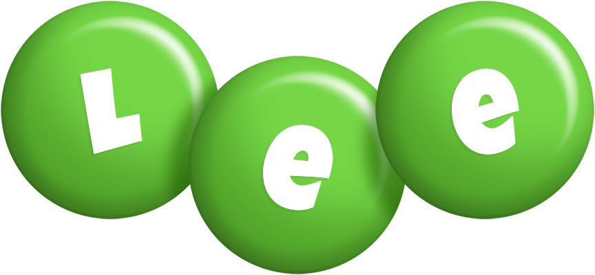 Lee candy-green logo