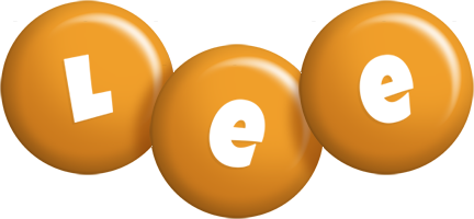 Lee candy-orange logo