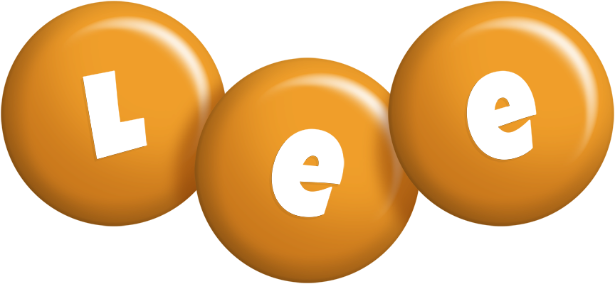 Lee candy-orange logo