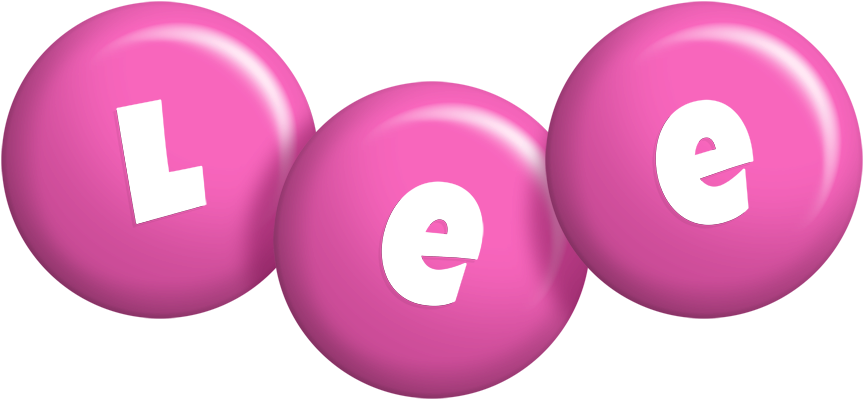 Lee candy-pink logo