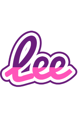 Lee cheerful logo