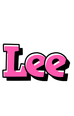 Lee girlish logo