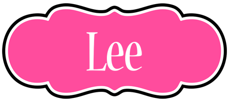 Lee invitation logo