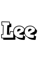 Lee snowing logo