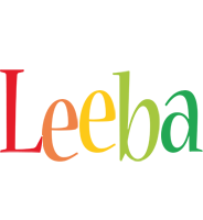 Leeba birthday logo