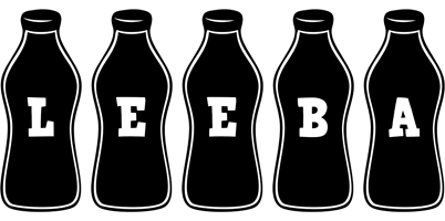 Leeba bottle logo