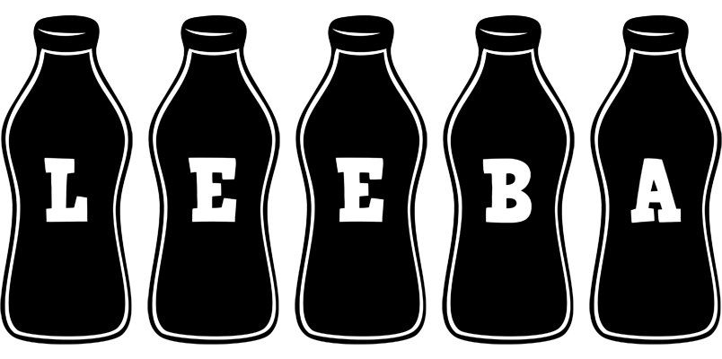 Leeba bottle logo