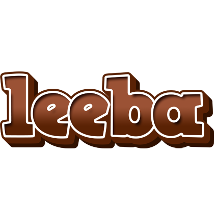 Leeba brownie logo