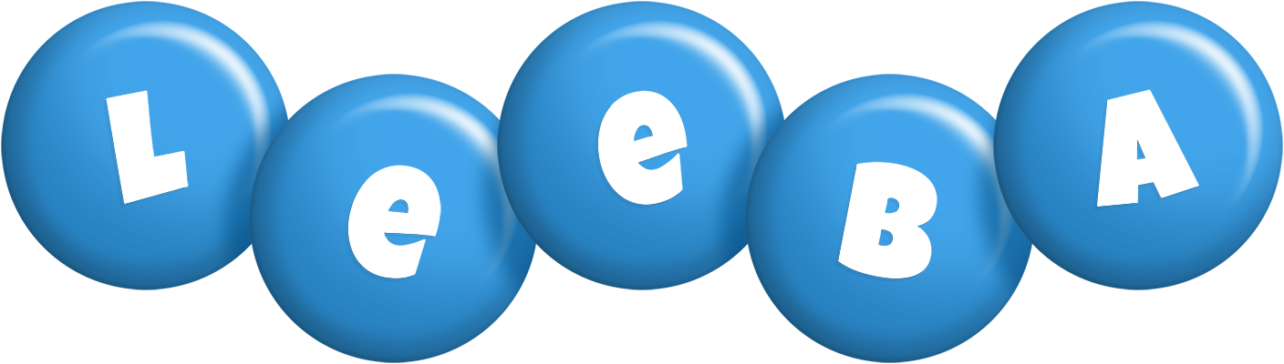 Leeba candy-blue logo