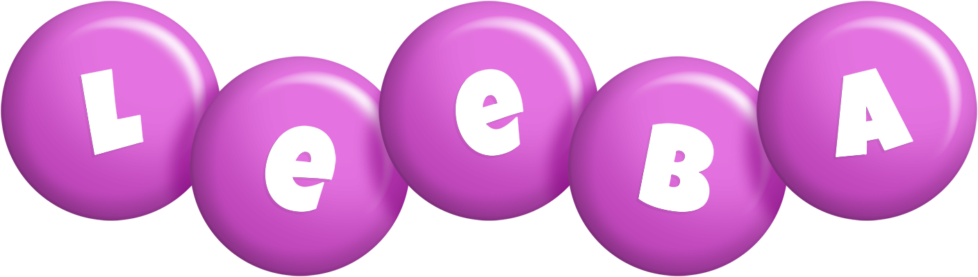 Leeba candy-purple logo