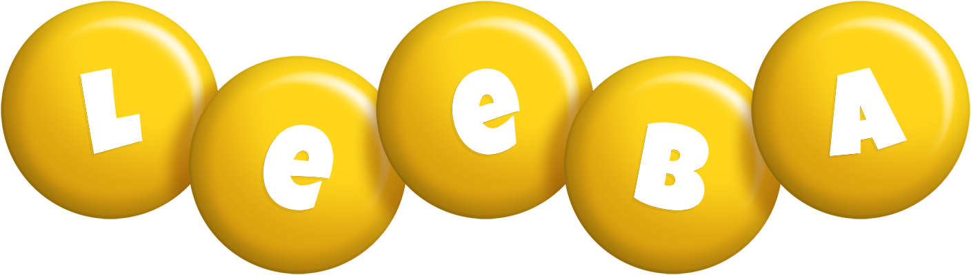 Leeba candy-yellow logo