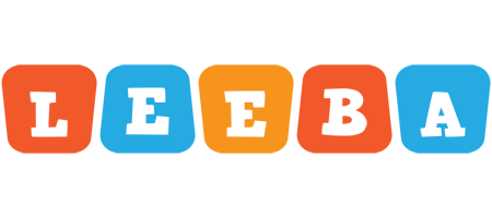 Leeba comics logo