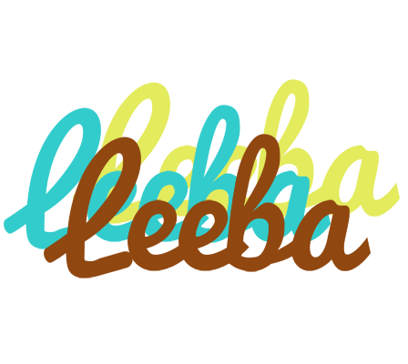 Leeba cupcake logo